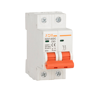 ZOII 2P DC MCB لأنظمة الطاقة الشمسية الكهروضوئية